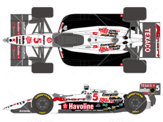 Tamiya - N/Haas Lola T93 Sticker image