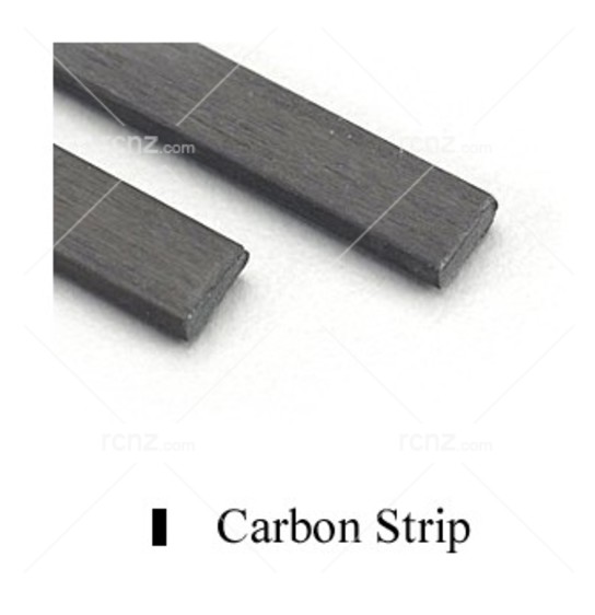 Midwest - Carbon Fibre Strip 1.5x4.2mm x 24" (2pcs) image
