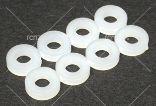 Dubro - #4 Nylon flat Washer image