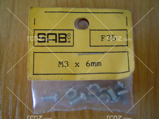 SAB - M3x6mm Nuts and Bolts (5) image
