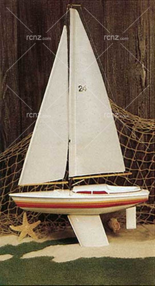 Dumas - Huson 24" Wood Yacht Wooden Kit (R/C Capable) image