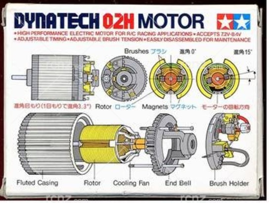 Tamiya - Dynatech 02H Motor Front Panel image