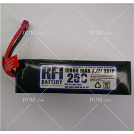 RFI - 7.4V Li-Po Battery 12800mah 25-50C image