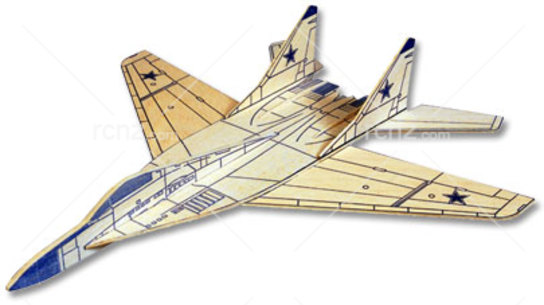 West Wings - Profile Mig 29 Fulcrum Glider Balsa Wood Kit image