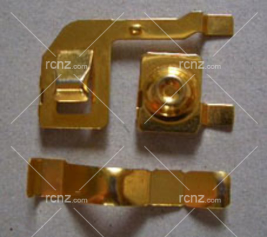 Tamiya - 4WD Mini Racer Zero Chassis Gold Plated Terminal Set image