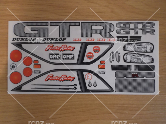 RCNZOOM - 1/10 GTR Sticker Set image