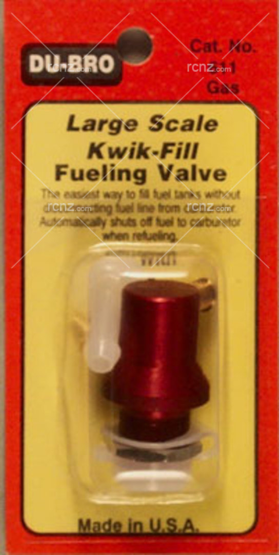 Dubro - Large Scale Fuel Valve-Gas image