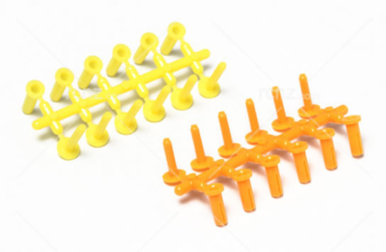 Tamiya - Bush Rivet Set 3x9 (5), 3x6.5 (10) image