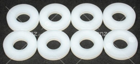Dubro - 1/4 Nylon Flat Washer image