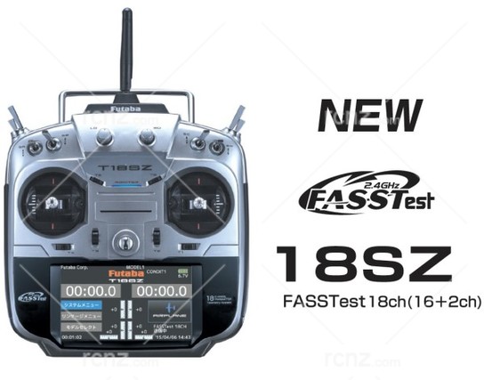 Futaba - 18SZ 2.4G FASST Radio Set with R7008SB Mode 1 image