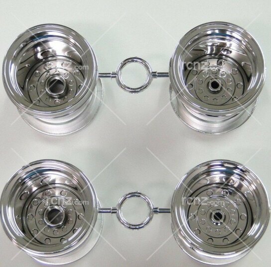 Tamiya - Midnight Pumpkin F & R Wheel Set image