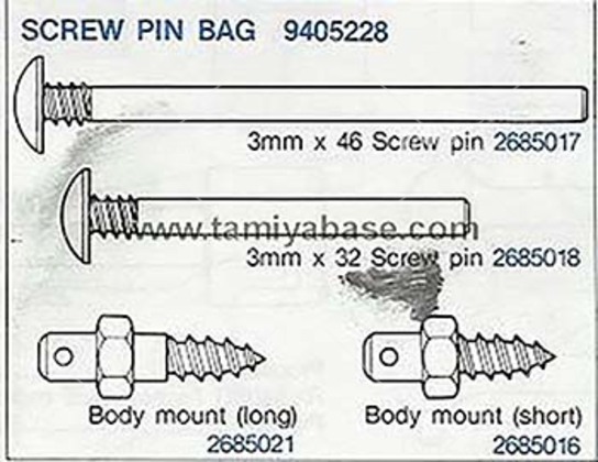 Tamiya - Supershot Screw Pin Bag image