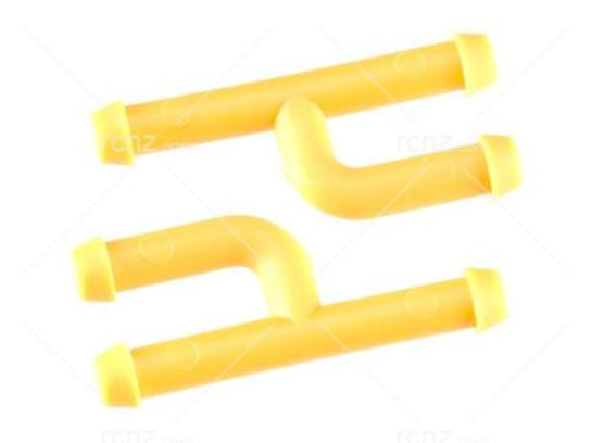 Dubro - In-Line Fuel Connector W/Plug Yellow (2) image