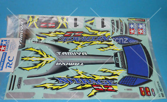Tamiya - 1/8 Nitrage 5.2 Sticker Set (44050) image