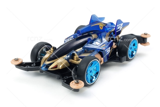 Tamiya - 1/32 Shooting Proud Star Ma Chassis Clear Blue Mini 4WD image