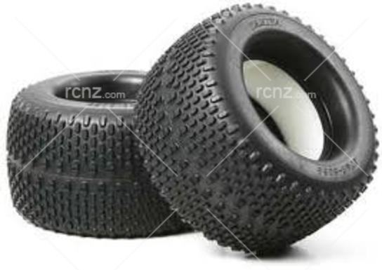 Tamiya - Oval Spike tyre 150/80 With Sponge image