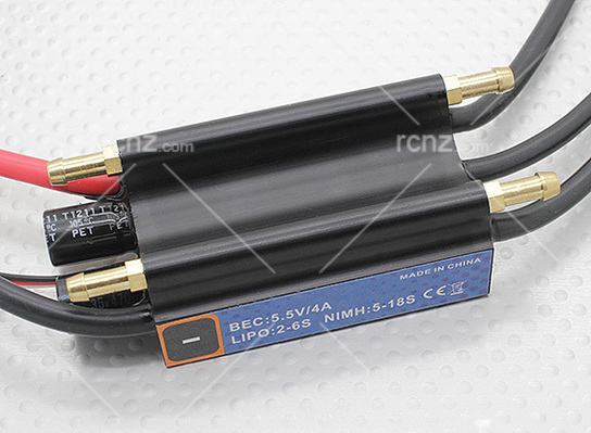 RCNZ - 90A Marine Brushless Water-Cooled ESC image