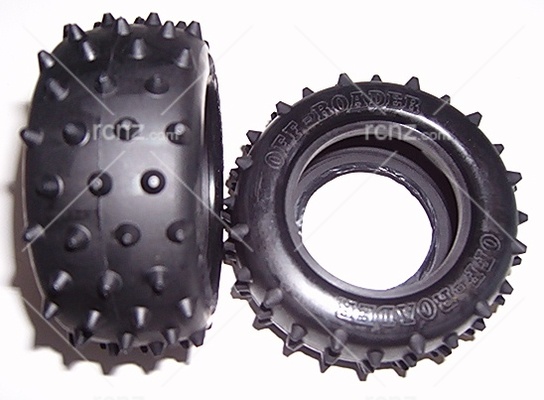 Tamiya - Thunder Shot/Grasshopper II Rear Tyre Pair image