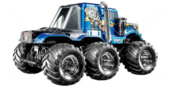 Tamiya - 1/18 Konghead 6x6 (G6-01 Chassis) Kit image