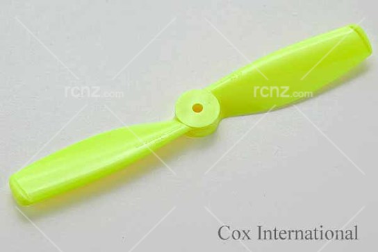 Cox - 5x3 Safety Tip Yellow Propeller RH image