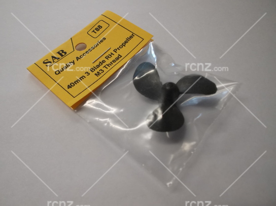 SAB - Prop 3 Blade RH 40mm M3 Thread image