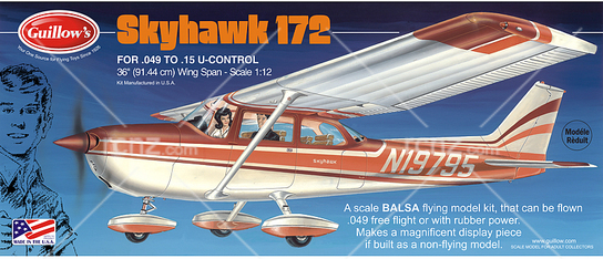 Guillows - Cessna Skyhawk Balsa Kit image