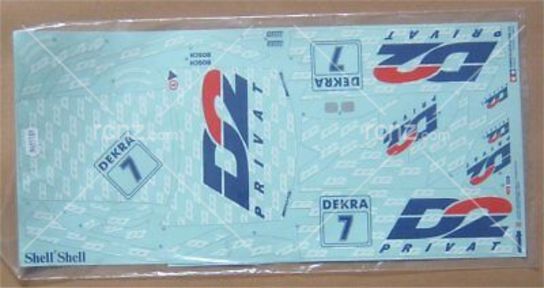 Tamiya - 1/10 Mercedes Benz C-Class DTM D2 Sticker Set (58139) image