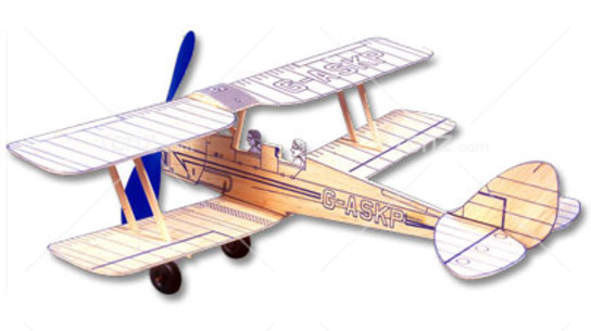 West Wings - Profile Tiger Moth Balsa Wood Kit image