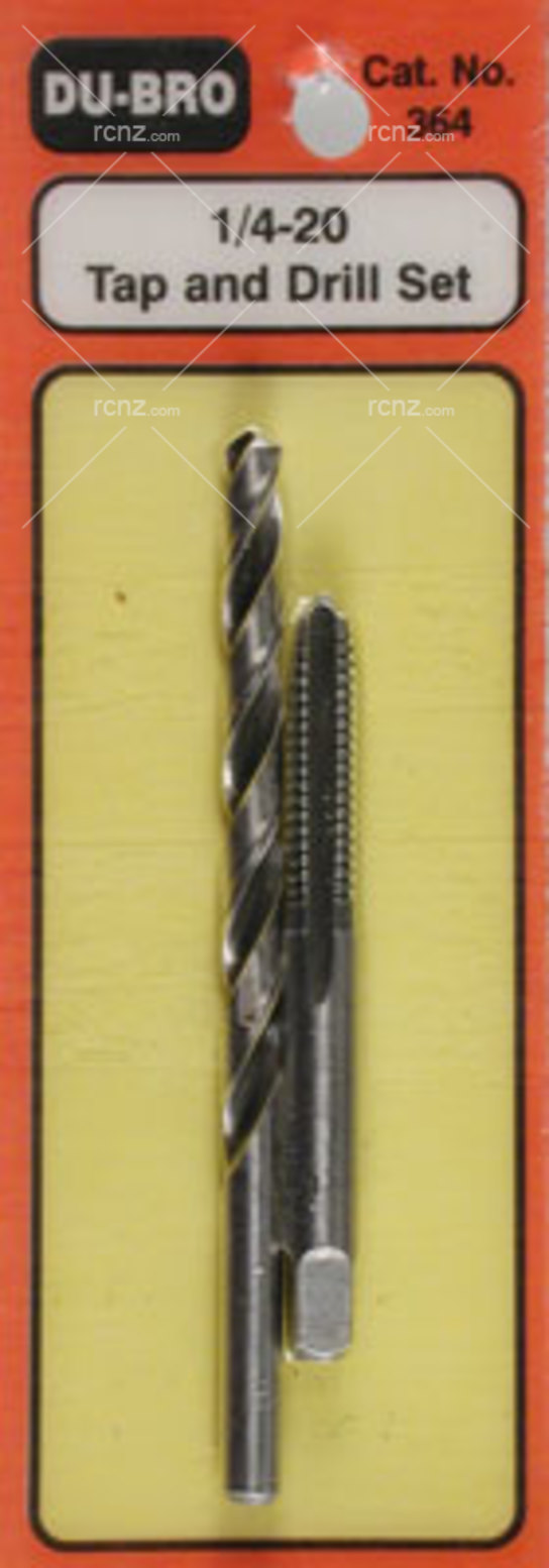 Dubro - 1/4 -20 Tap & Drill Set image