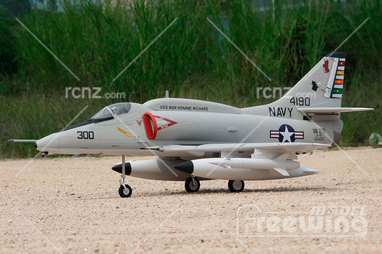 Freewing Model - A-4E/F Skyhawk 80mm Ducted Fan (EDF) PNP image