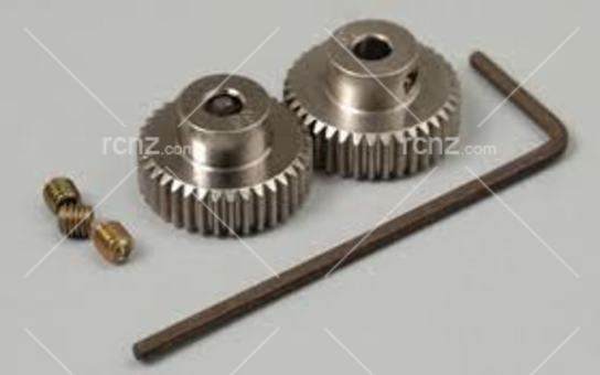 Tamiya - 0.4 Aluminium Pinion (36/7) for 53403 image