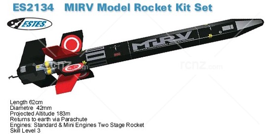 Estes - MIRV 2 Stage Rocket Kit image