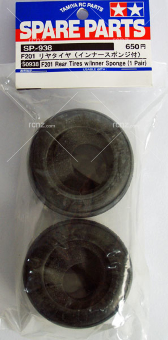 Tamiya - F201 Rear Tyres Winner image