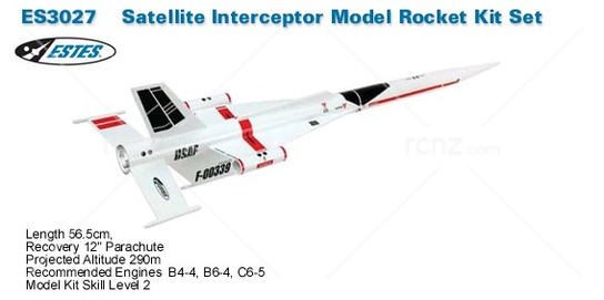 Estes - Satellite Interceptor B4-4 Std Rocket Kit image