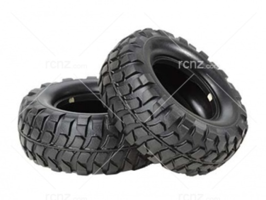 Tamiya - CC-01 Rock Block Tyre Soft (2pcs) image