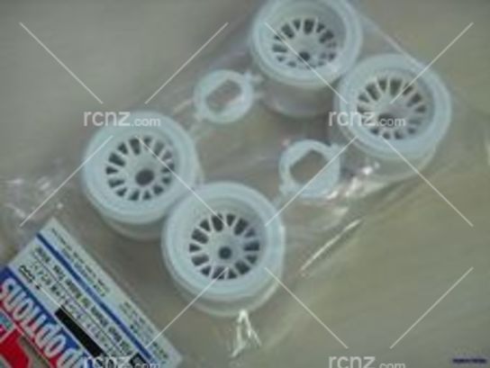 Tamiya - F-104 Mesh Wheels Rear Tyre White image