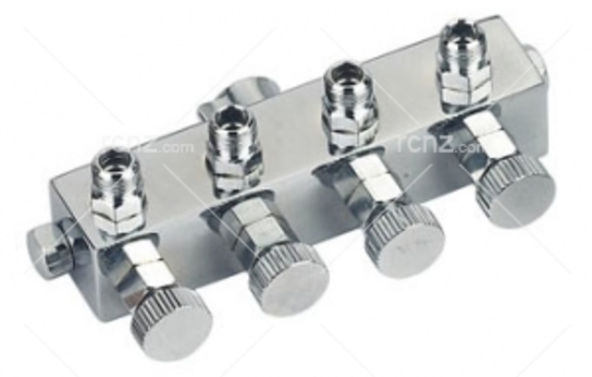 Fengda - Rubber 3-Way Splitter For Air Hose image