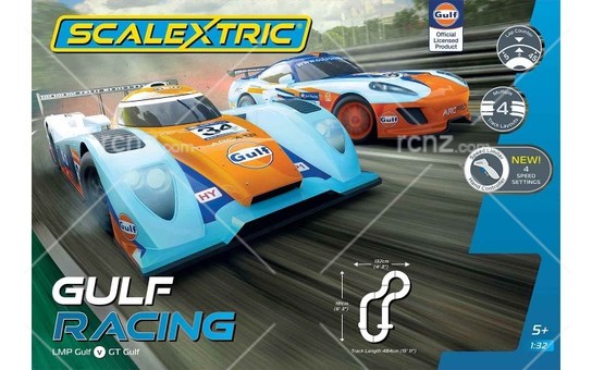 Scalextric - 1/32 Gulf Racing Slot Car Set image