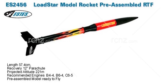 Estes - Loadstar RTF B6-4 Std Rocket Kit image