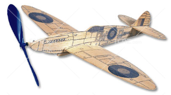 West Wings - Profile Spitfire Balsa Wood Kit image
