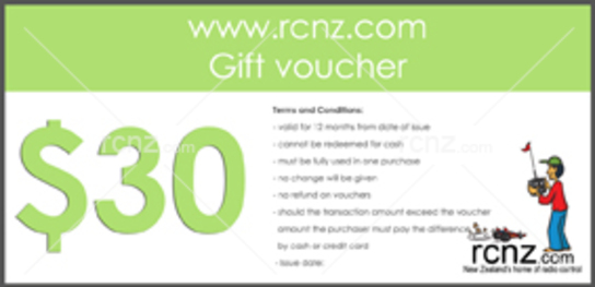 $30 Gift Voucher - Free Freight image