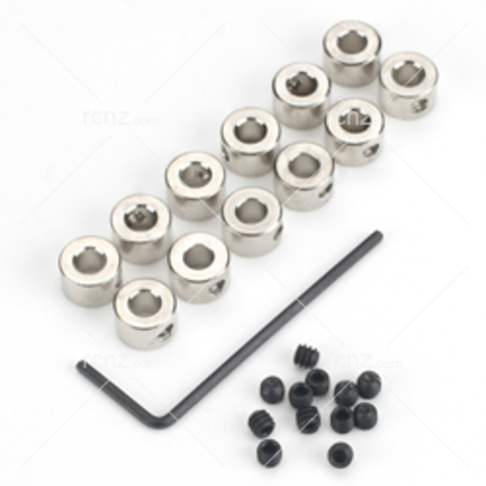 Dubro - Brass Dura Collar 5/32 - 12 Pack image