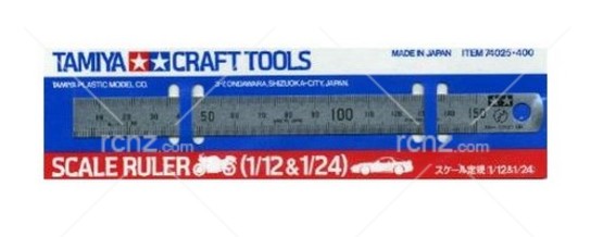 Tamiya - Scale Ruler 1/12 & 1/24 image