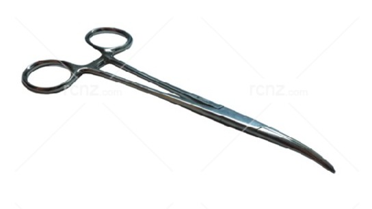 Proedge - Pro Hemostat Curved Scissors image