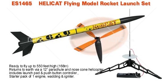 Estes - Helicat With Nose Cone Launch Set image