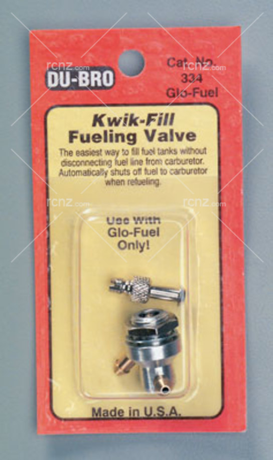 Dubro - Kwik-Fill Fueling Valve Glo-Fl image