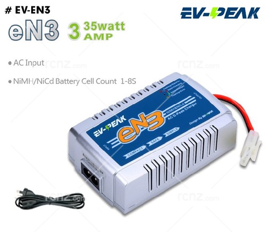 EV-Peak - EN3 Ni-Mh 3A AC/DC Charger image