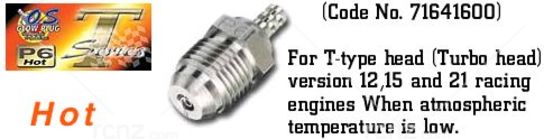 O.S - #P6 Hot (RP6) Turbo Plug Car (Medium) image