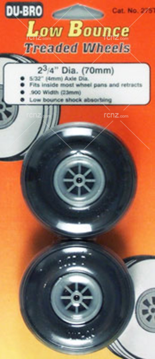 Dubro - 2-3/4 Dia/Threaded Surface Wheels image