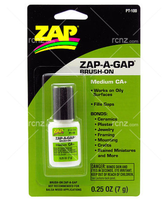 Zap - Zap-A-Gap CA+ Medium 1/4oz (7g) Brush On image